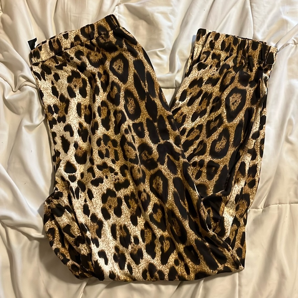 SHEIN Leopard Print Joggers